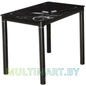 Обеденный стол Signal Damar 80x60 (черный)